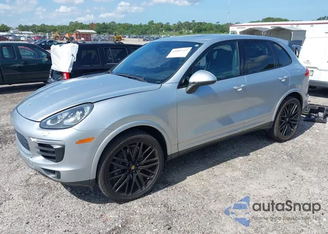 2017 Porsche Cayenne Platinum Edition from USA, damaged, VIN WP1AA2A21HKA83921